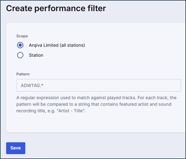 Create Performance filter.jpg